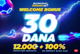 Pokrenite besplatnu zabavu uz 100% bonusa tokom celog meseca
